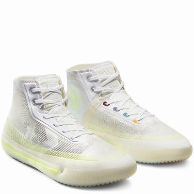 Férfi Converse x Pigalle All Star Pro BB Magasszárú Cipő CO2869135 Fehér